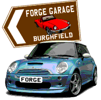 forge garage in burghfield car